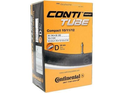 duše Continental Compact 10/12 DV dunlop ventil
