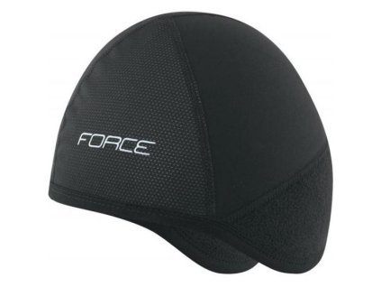 čepice pod přilbu Force zimní černá