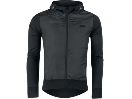 mikina FORCE ELEGANT celopropínací černá