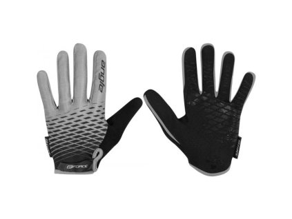 rukavice Force ANGLE letní šedo-černé