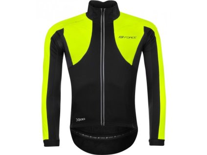 bunda Force X100 zimní černo-fluo