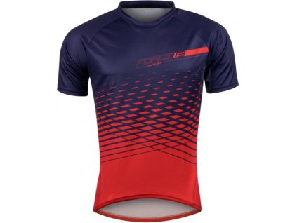 dres Force ANGLE modro-červený