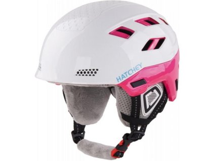 přilba Hatchey Desire bílo-růžová