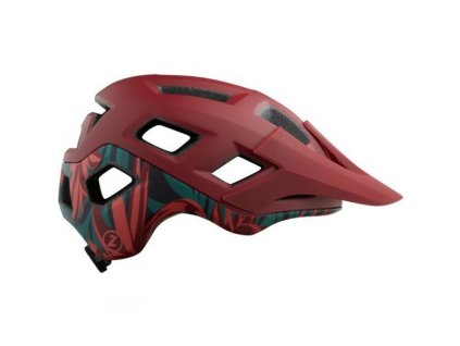 přilba LAZER Coyote CE červená RAINFOREST