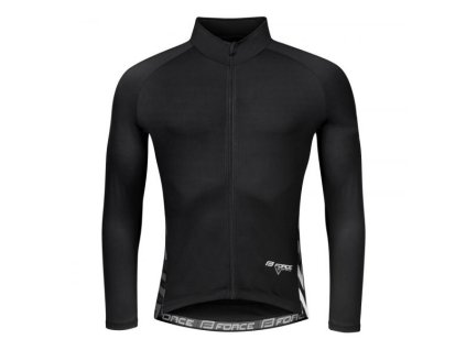dres FORCE SPIKE dlouhý rukáv černo-bílý