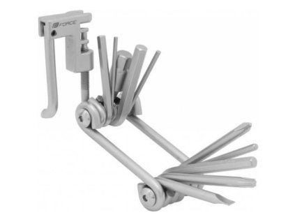 multiklíč FORCE 11 funkcí s nýtovačem