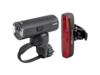 Force Pipe USB sada světel přední+zadní