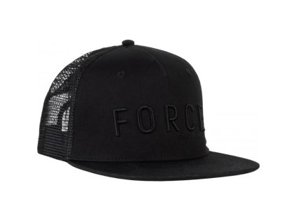 Kšiltovka Force Trucker Logo 3D, černá