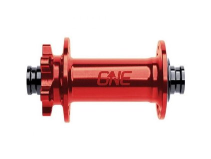 OneUp Hubs Boost přední náboj 6děr červený