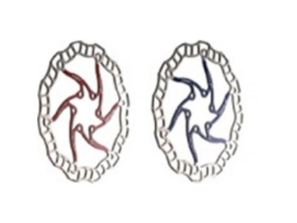 brzdový kotouč Ashima ARO-08 160mm barevný