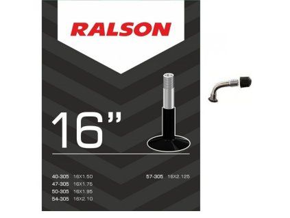 duše Ralson 16x1,75-2,125 AV ohlý ventil