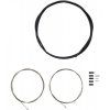 bowdeny + lanka Shimano SUS silniční řadící set černý