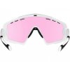 brýle Force Ombro bílé mat., růžové laser skla