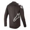 dres Alpinestar RACER V2 L/S JERSEY BLACK/WHITE