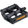 pedály Force Edge kuličková ložiska, černé