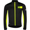 bunda Force Frost softshell pánská černo-fluo