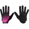 rukavice Force ANGLE letní růžovo-černé