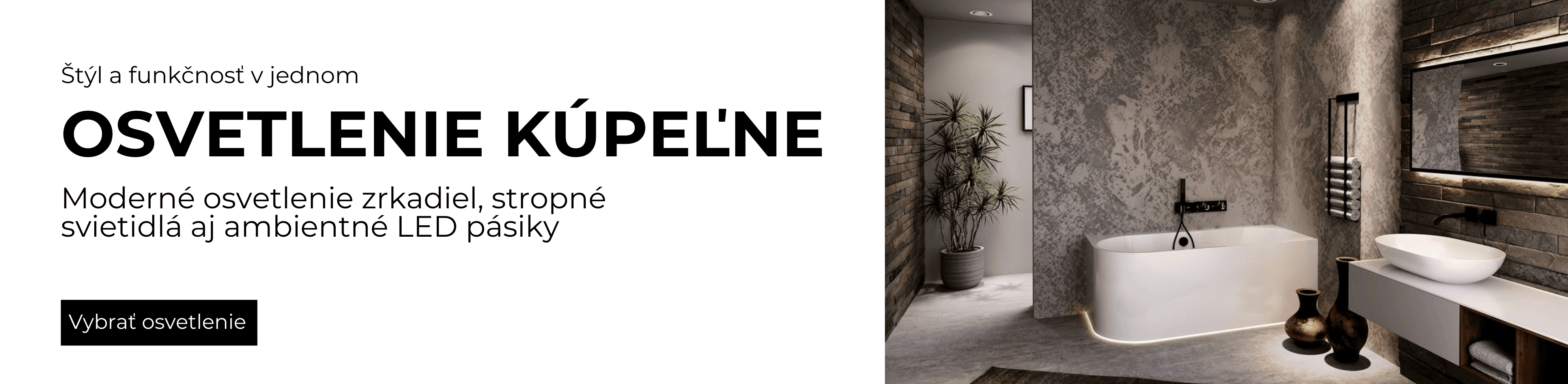 Osvetlenie kúpeľne