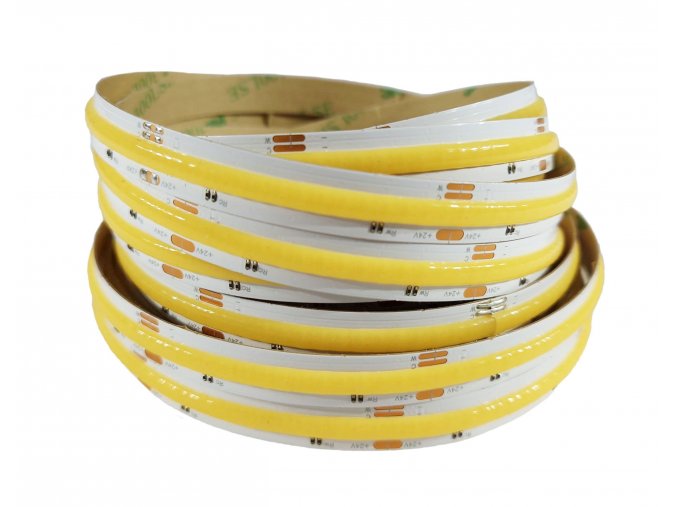 CCT COB LED pásik 15W/m 24V bez krytia IP20