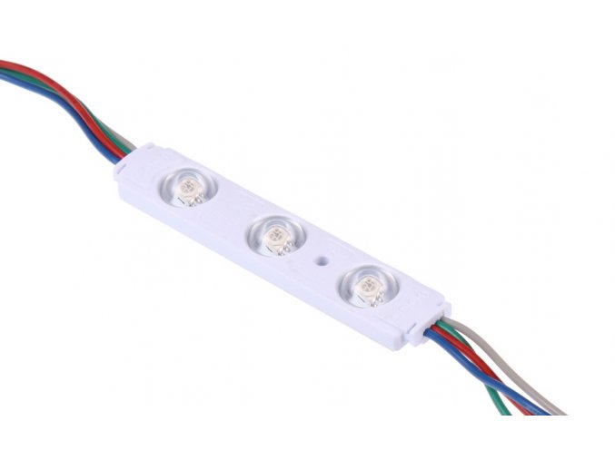 LED modul RGB 0,65W s krytím