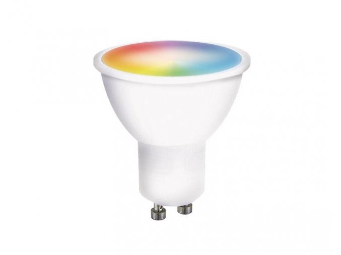 SMART WiFi LED žiarovka RGB+CCT 5W GU10