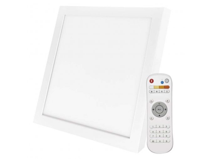 CCT prisadený LED panel 300x300mm s diaľkovým ovládaním