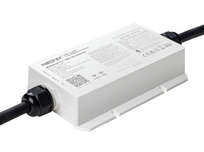Mi-Light MiBoxer WIFI+RF Vodeodolný prijímač 5v1 pre LED pásiky