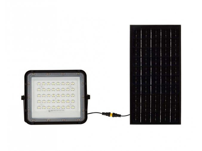 LED solárny reflektor 10W s diaľkovým ovládaním