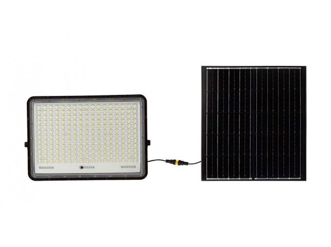 LED solárny reflektor 30W s diaľkovým ovládaním