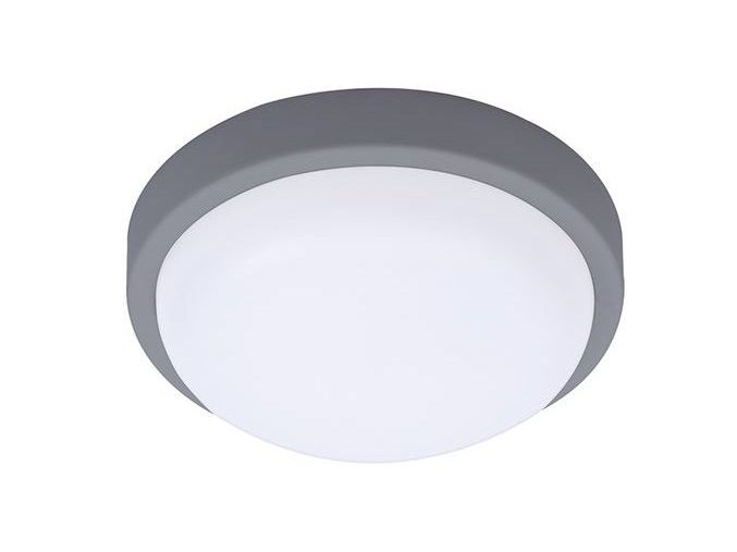 Šedé LED stropné/nástenné svietidlo 20W I54