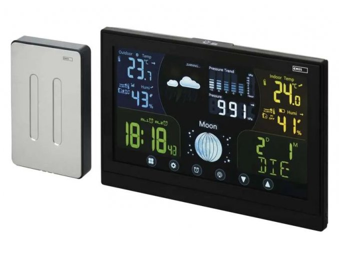 Domáca bezdrôtová meteostanica E6018