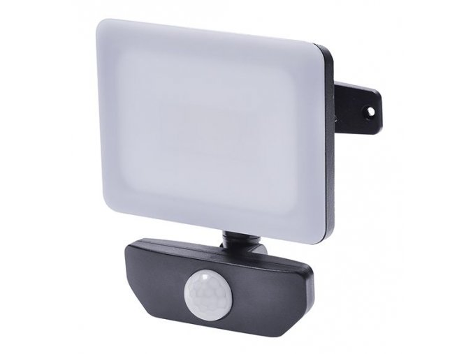 Bezrámčekový LED reflektor 10W s otočným ramenom a pohybovým snímačom
