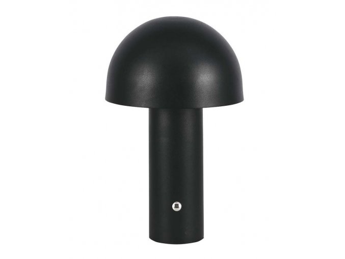 Čierna LED stolová nabíjacia lampa 250mm 3W