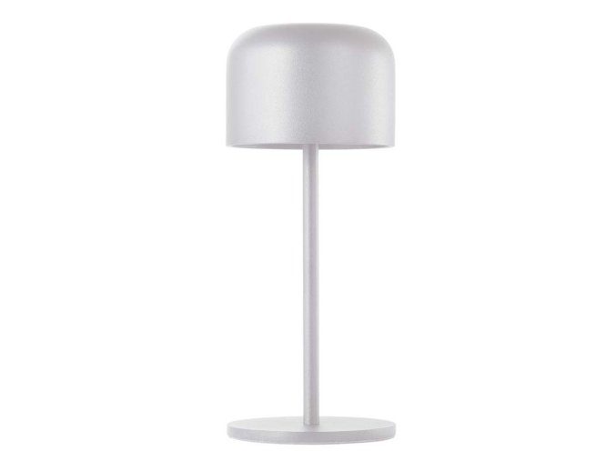 Biela LED stolová nabíjacia lampa 210mm 1,5W IP54