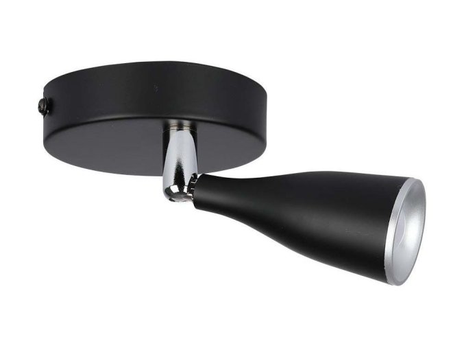 Čierne LED bodové svietidlo 4,5W