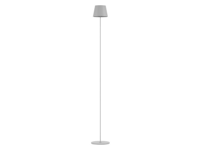 Biela LED stojacia nabíjacia lampa 500-1300mm 4W IP54