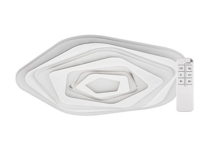 Biele stropné LED svietidlo Taneli 480mm 54W CCT s DO
