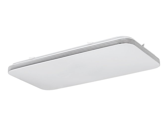 Chrómové stropné LED svietidlo Oscar obdĺžnikové 330x635mm 36W