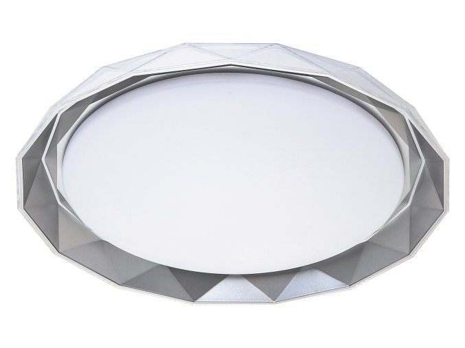 Sivé stropné LED svietidlo Arcadia 510mm 48W