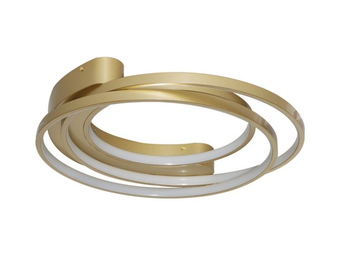 Zlaté stropné LED svietidlo Holize 510mm 50W