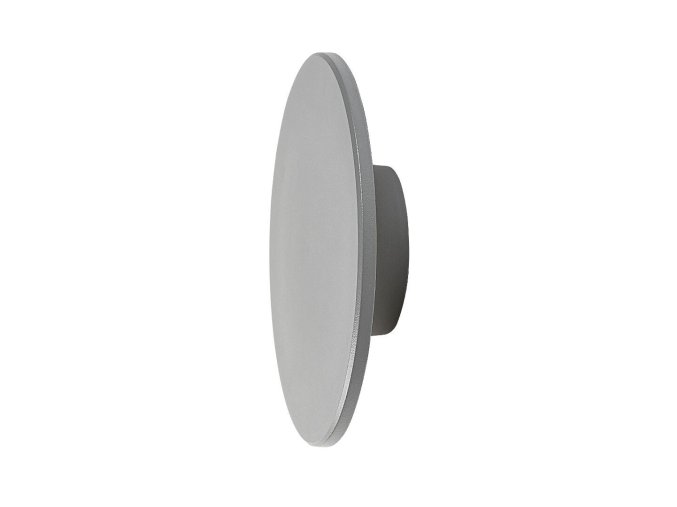 Sivé fasádne LED svietidlo Rust 220mm 15W IP65 CCT
