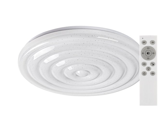 Biele stropné LED svietidlo Katina 475mm 36W CCT s DO
