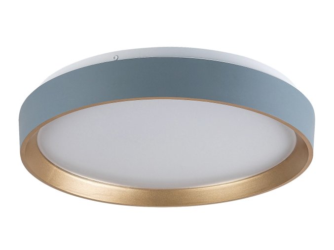 Sivo-zlaté stropné LED svietidlo Liatris2 okrúhle 385mm 24W