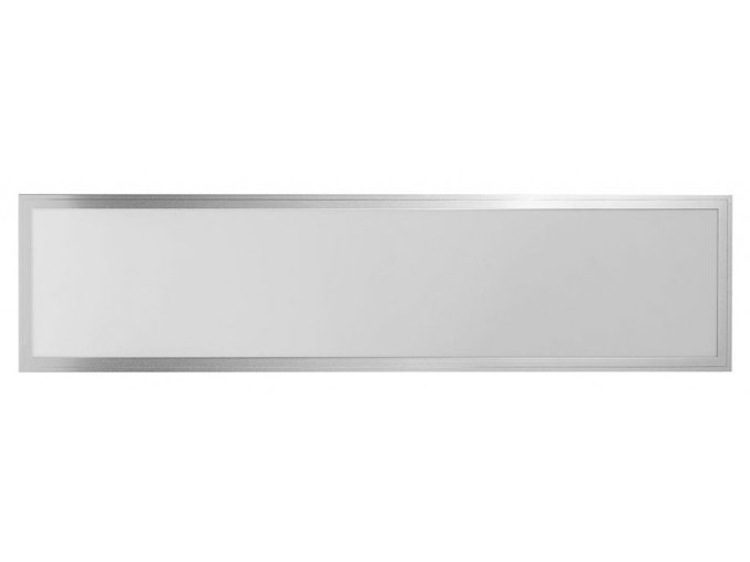 Strieborný podhľadový LED panel 30 x 120cm 16-35W CCT Premium