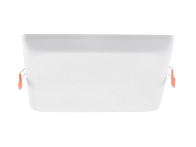 Biele vstavané LED svietidlo Oleg hranaté 175x175mm 18W IP65