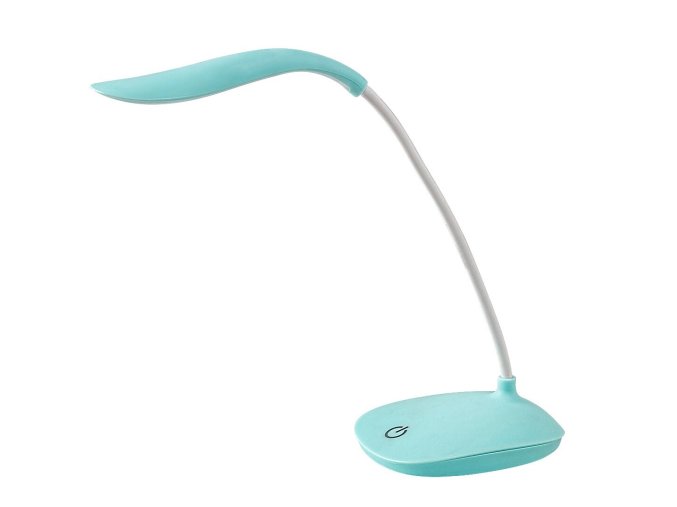 Modrá LED stolová lampička Bedi 2W