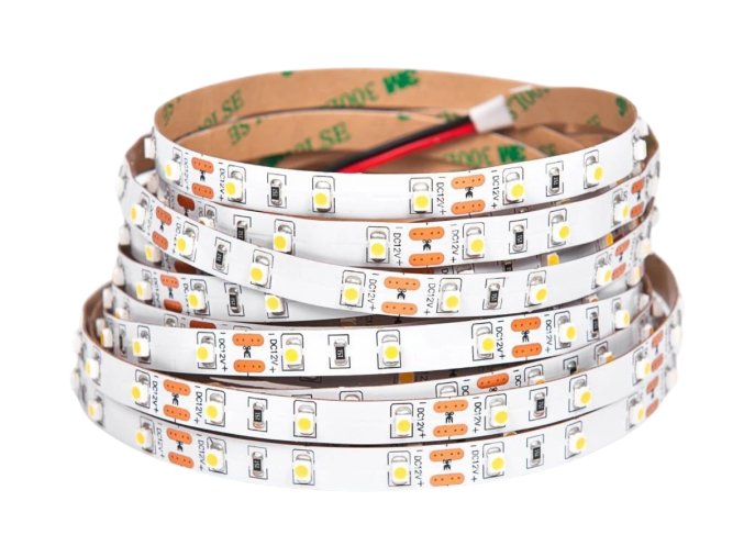 LED pásik 4,8W/m 12V bez krytia IP20