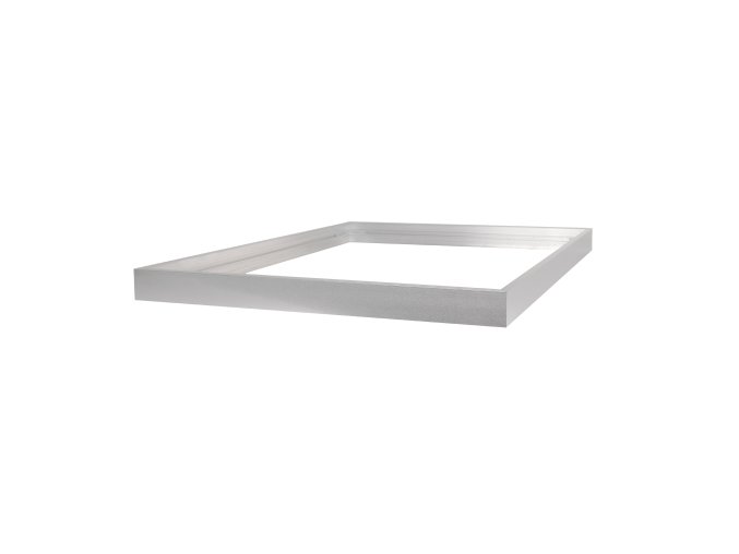 Strieborný montážny rám 60x60x4,25cm pre LED panel