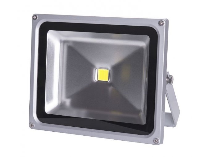 Šedý LED reflektor 30W 12V/24V