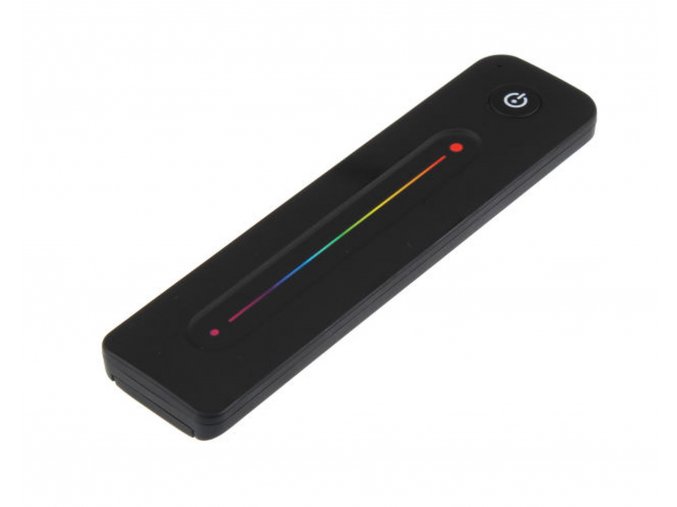 DimLED diaľkový ovládač LINEA RGB čierny 1-kanálový